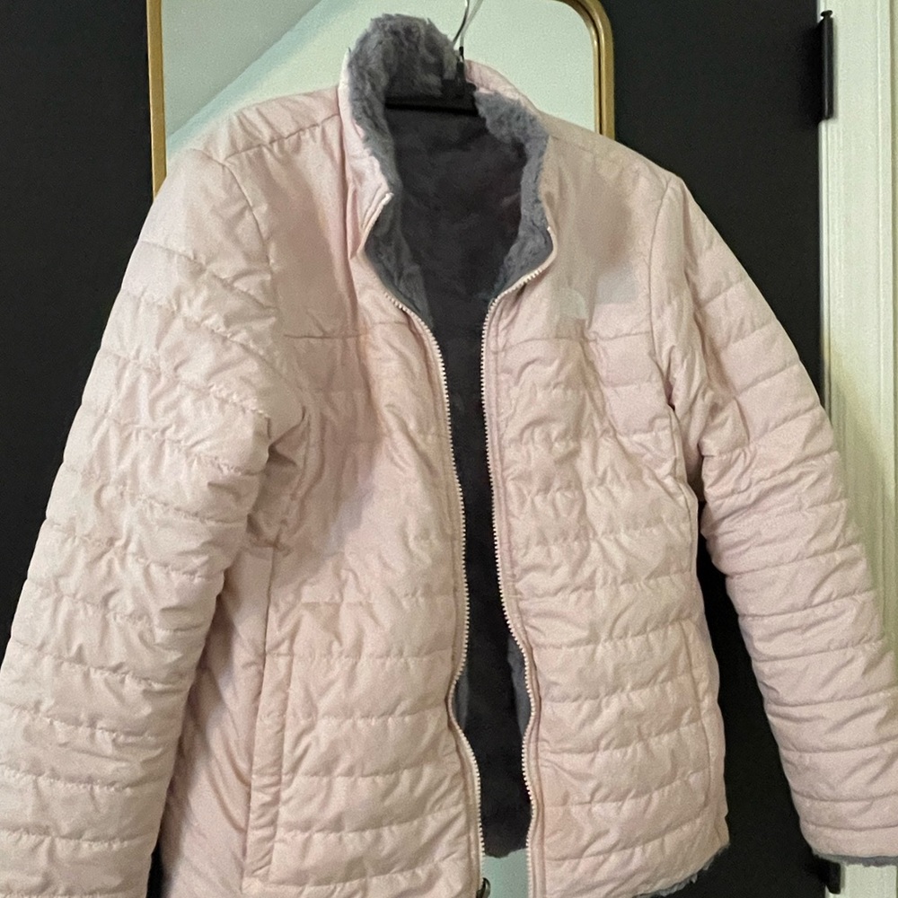 Northface Girls reversible coat